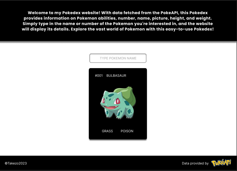 Pokedex Project Picture